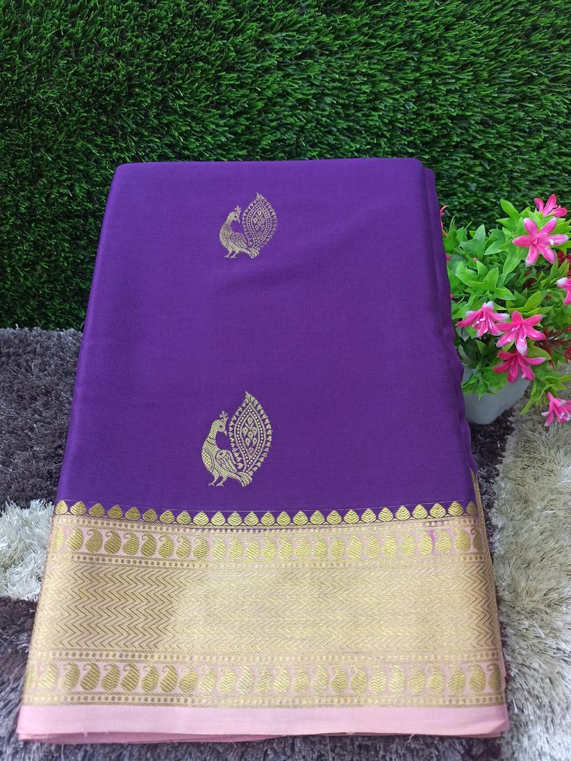 Pure Mysore Silk Saree.