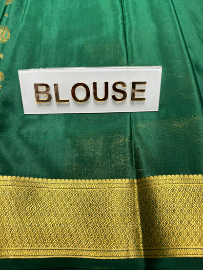 Pure Mysore Silk Saree.