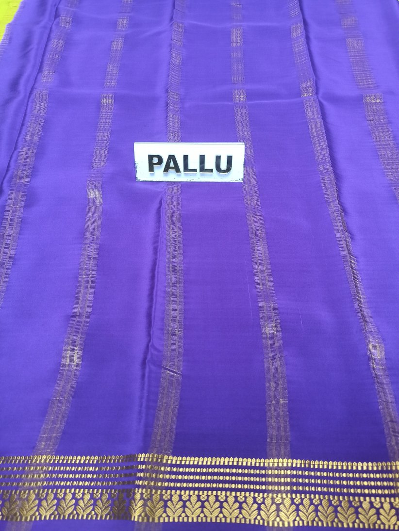 Pure Mysore Silk Saree