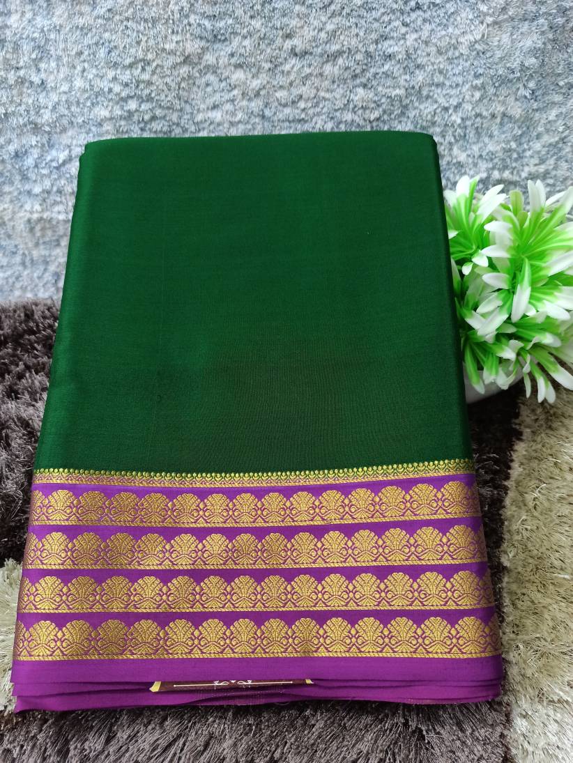 Pure Mysore Silk Saree.