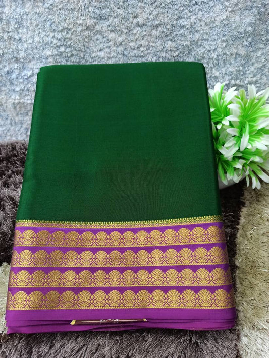 Pure Mysore Silk Saree.