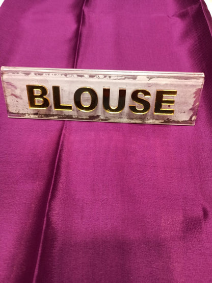 Pure Mysore Silk Saree (60 Grams )