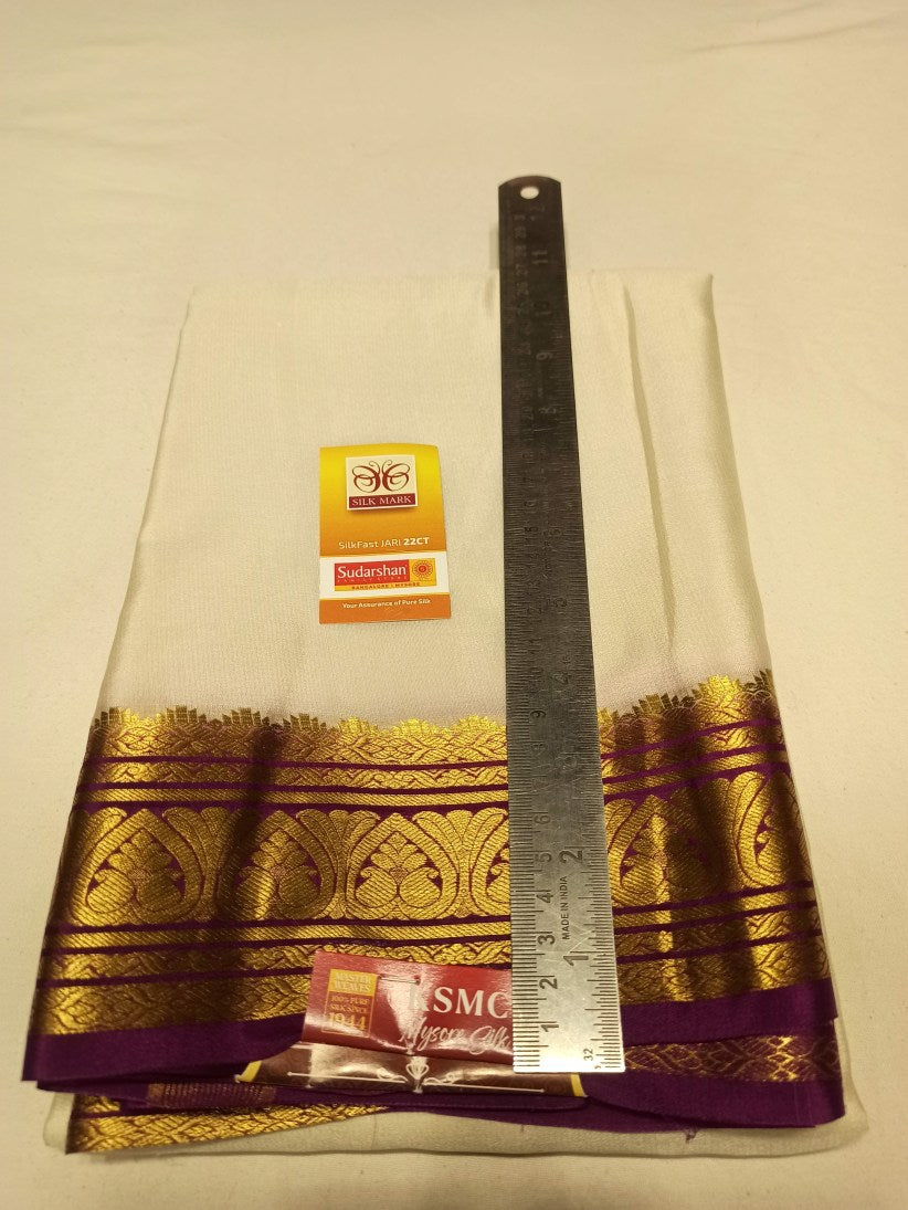 Pure Mysore Silk Saree (60 Grams )