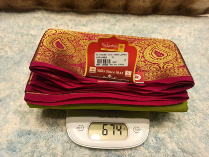 Pure Mysore Silk Saree.