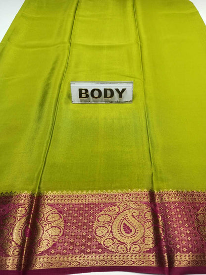 Pure Mysore Silk Saree.