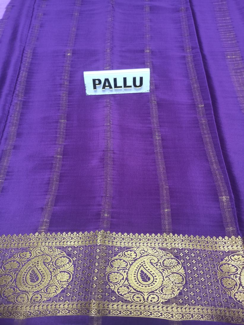 Pure Mysore Silk Saree