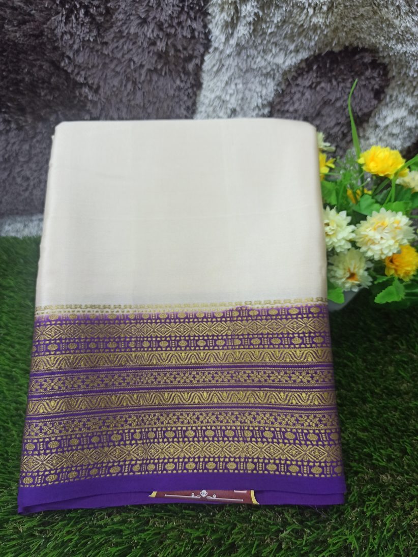 Pure Mysore Silk Saree