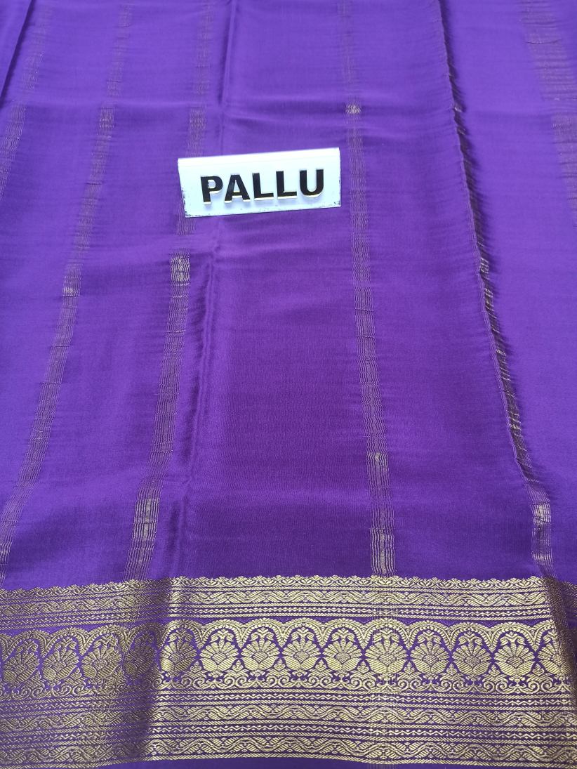 Pure Mysore Silk Saree
