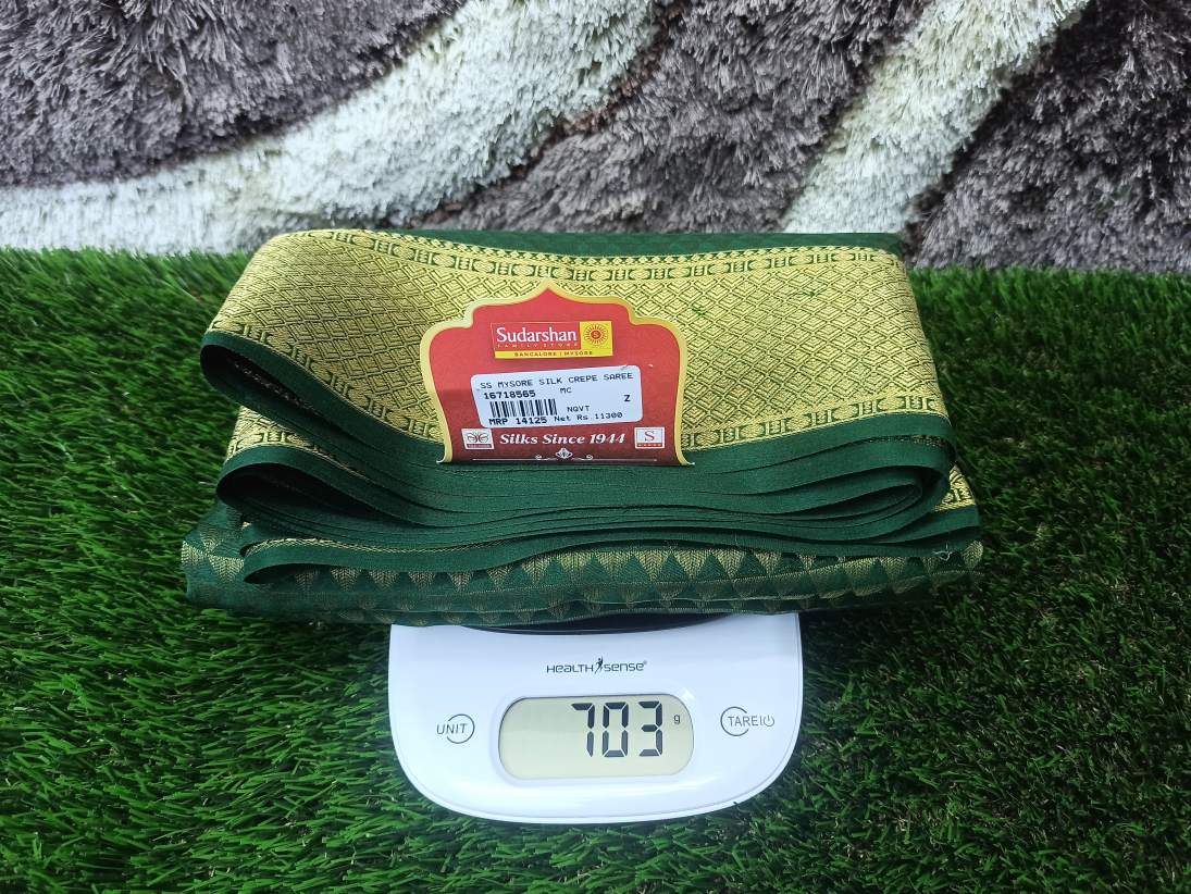 Pure Mysore Silk Saree