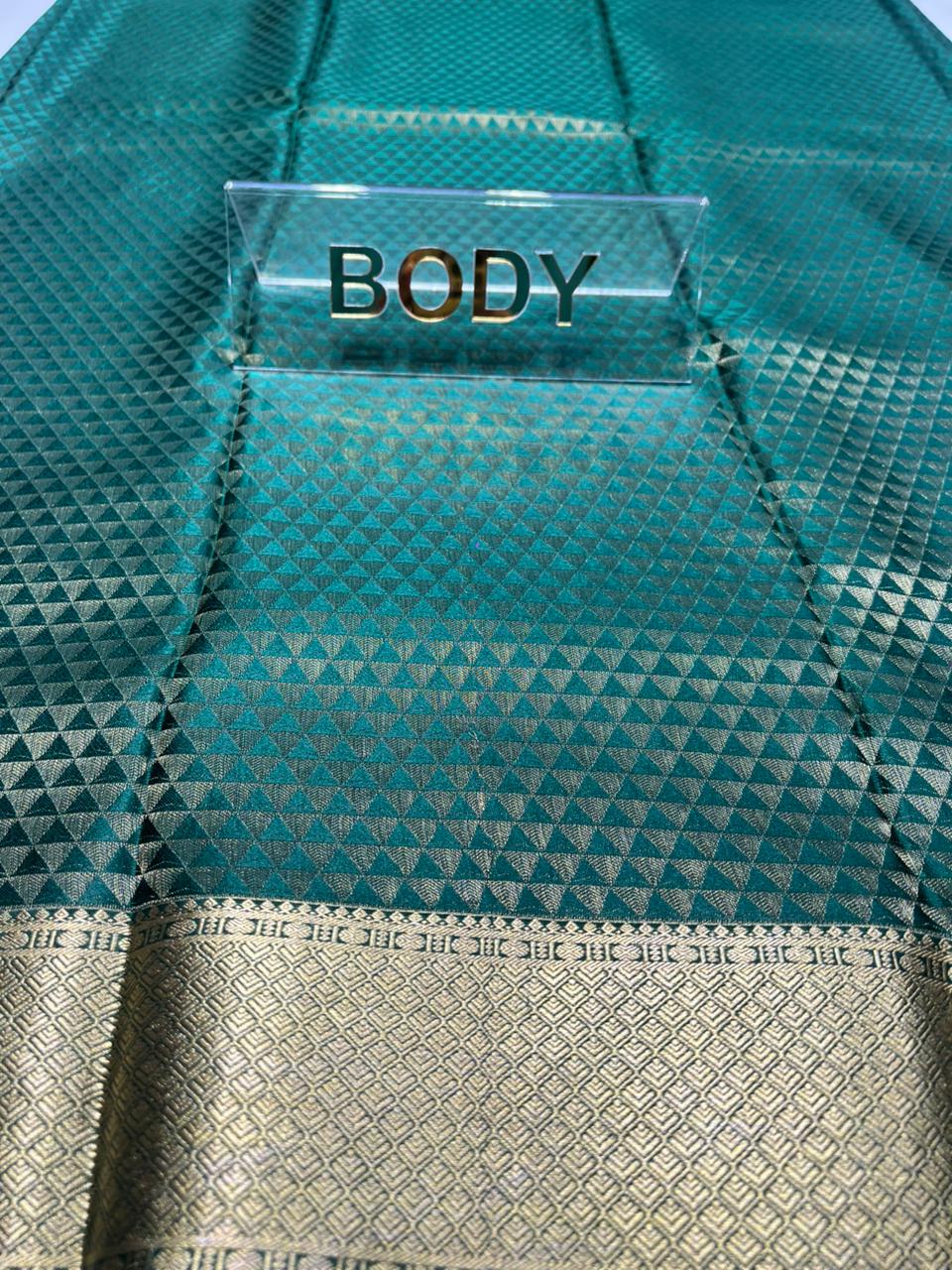 Pure Mysore Silk Saree.( 100 Gsm )