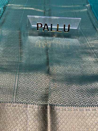 Pure Mysore Silk Saree.( 100 Gsm )