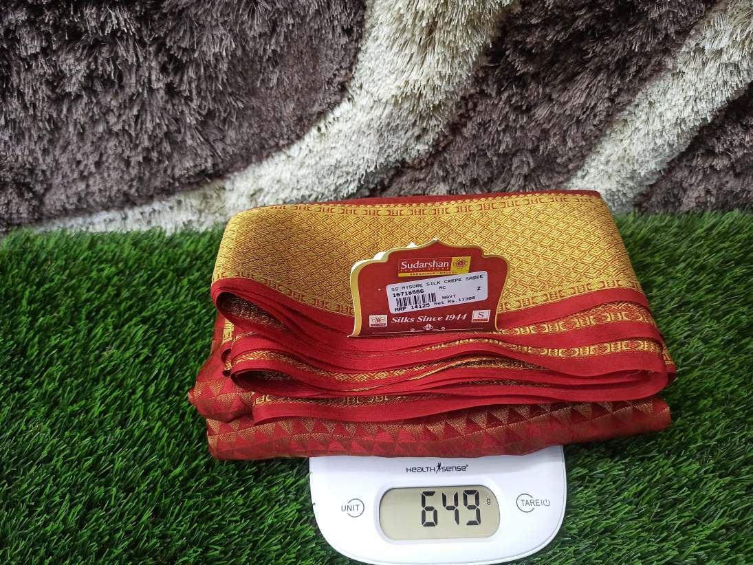 Pure Mysore Silk Saree