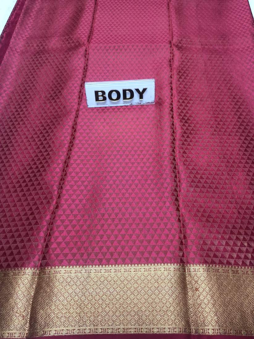 Pure Mysore Silk Saree