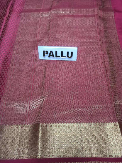 Pure Mysore Silk Saree