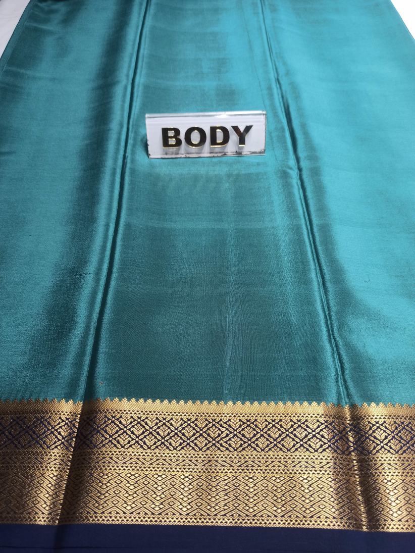Pure Mysore Silk Saree.