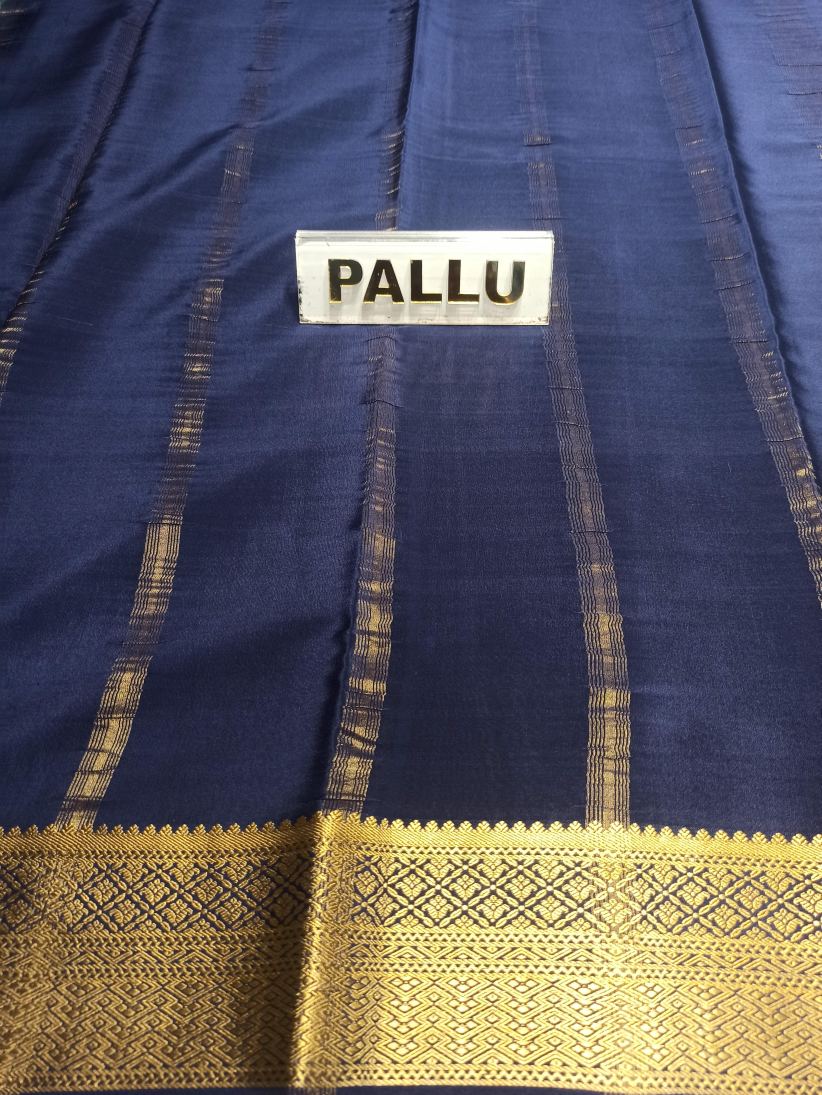 Pure Mysore Silk Saree.