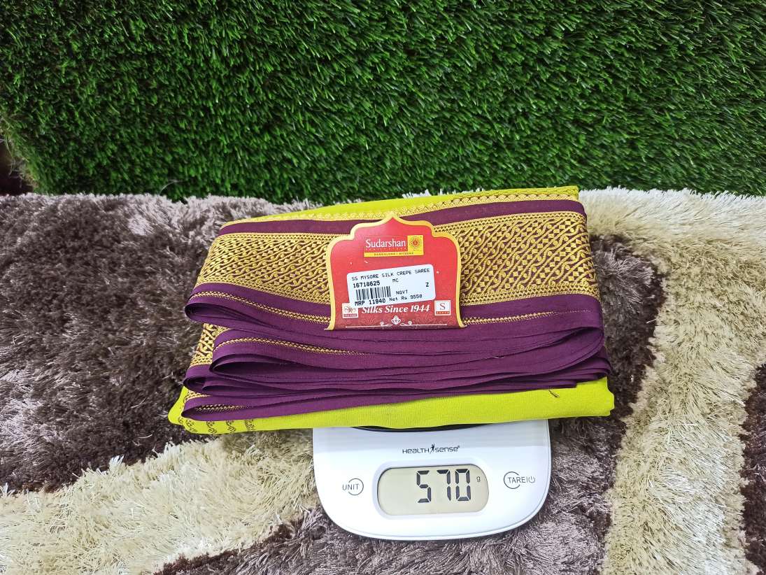 Pure Mysore Silk Saree.