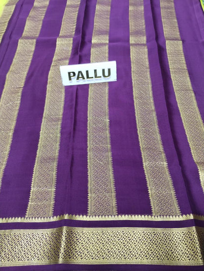 Pure Mysore Silk Saree.