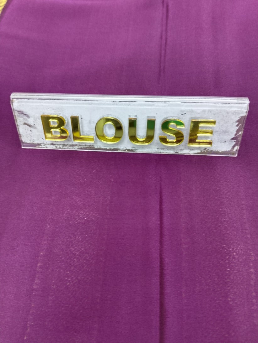 Pure Mysore Silk Saree.