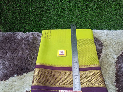 Pure Mysore Silk Saree.