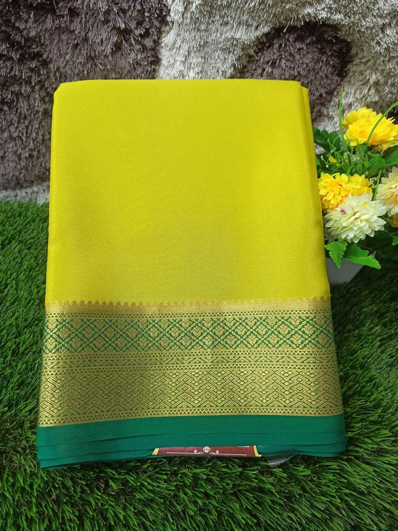 Pure Mysore Silk Saree