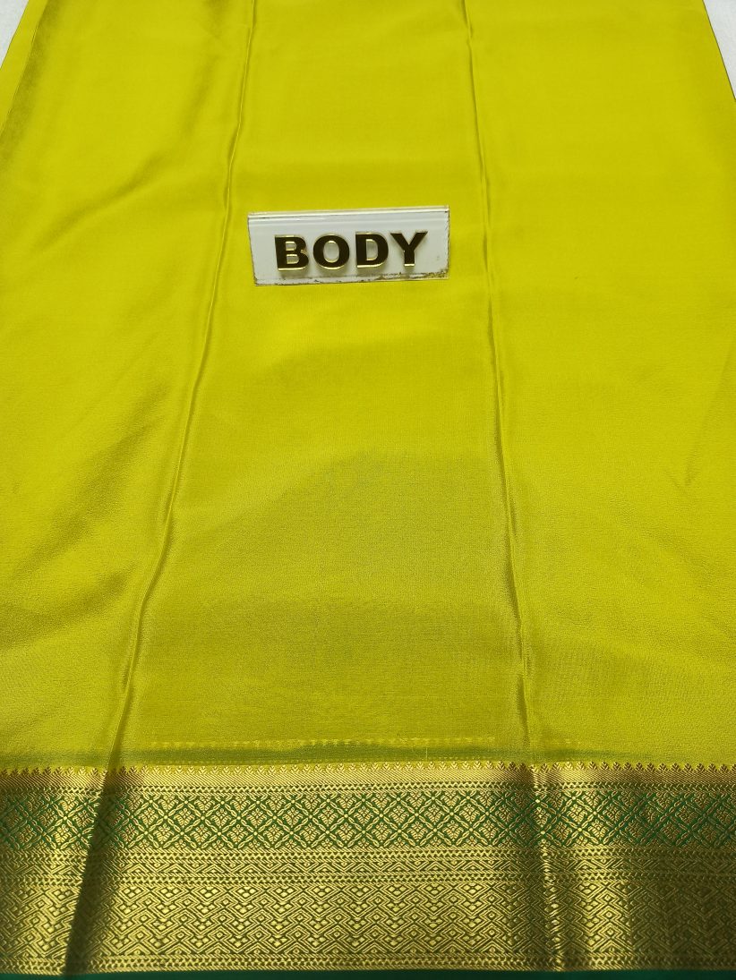 Pure Mysore Silk Saree