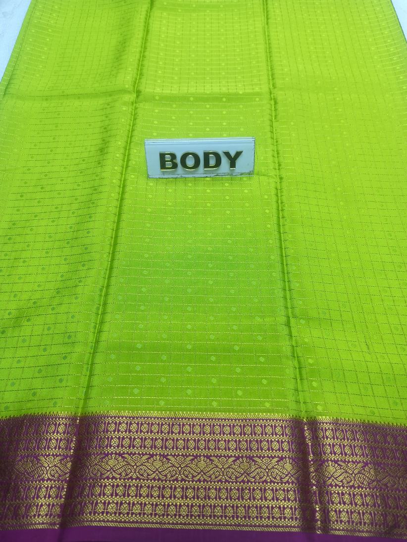 Pure Mysore Silk Saree.
