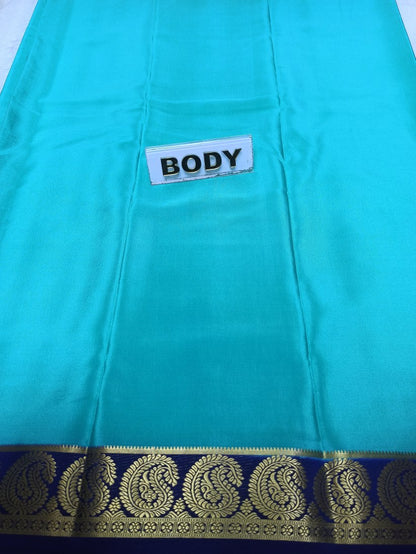 Pure Mysore Silk Saree