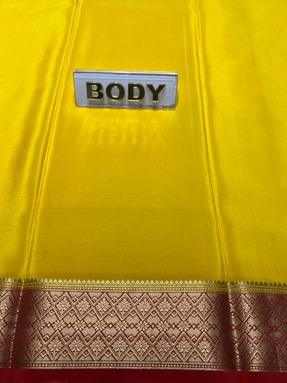 Pure Mysore Silk Saree.