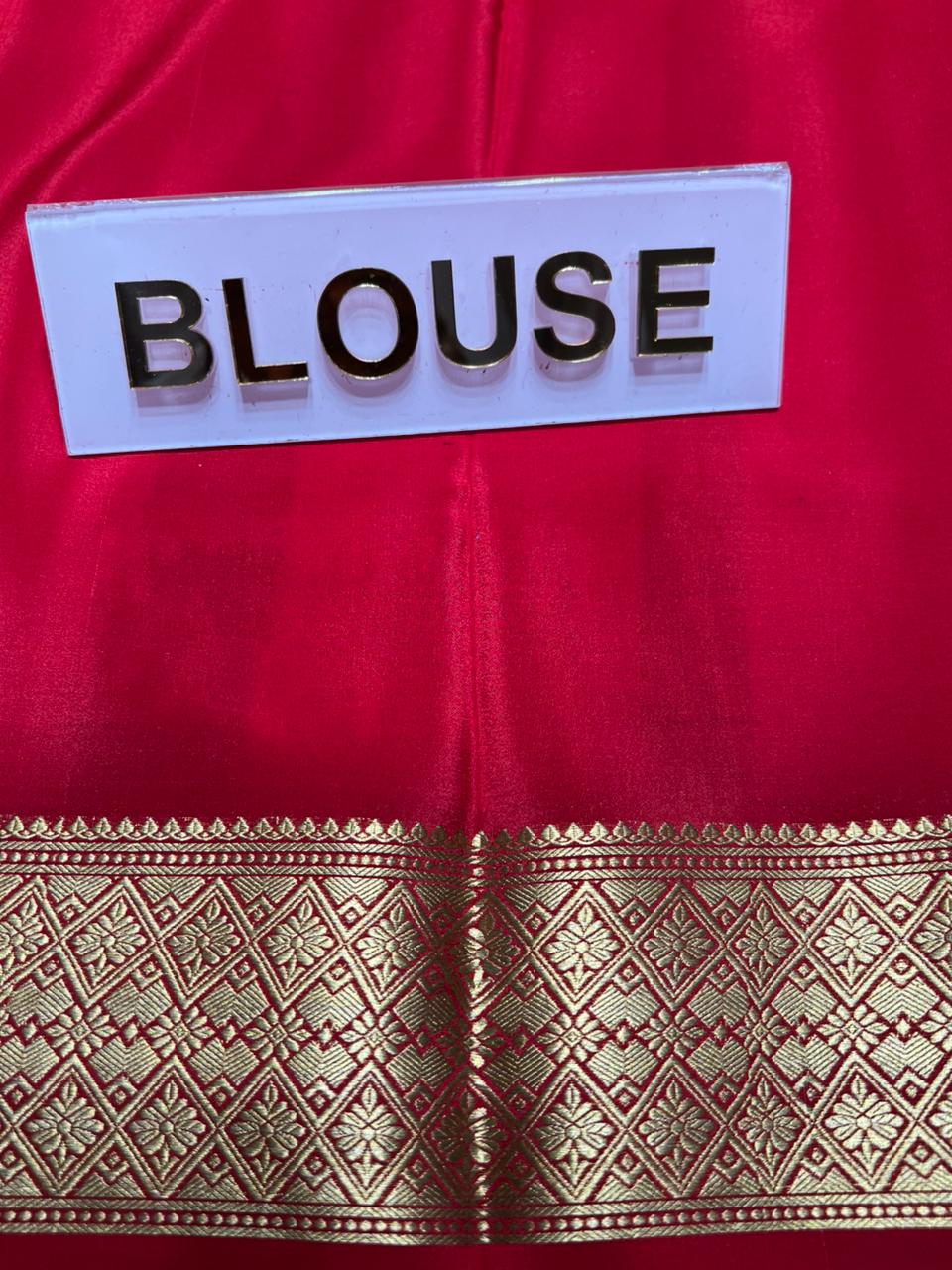 Pure Mysore Silk Saree.