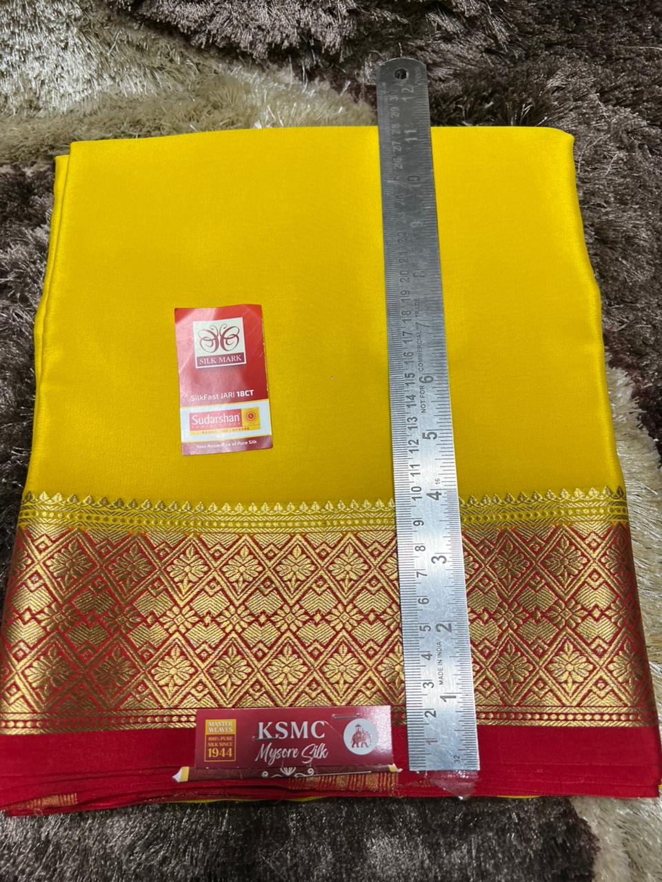Pure Mysore Silk Saree.