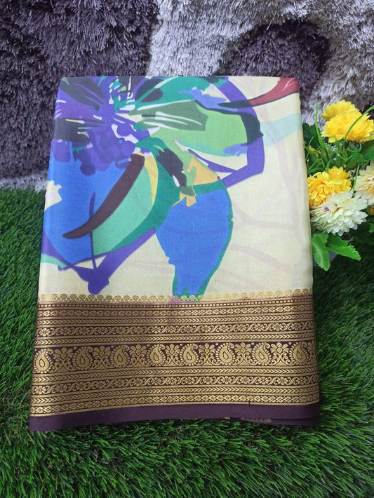 Pure Mysore Silk Saree