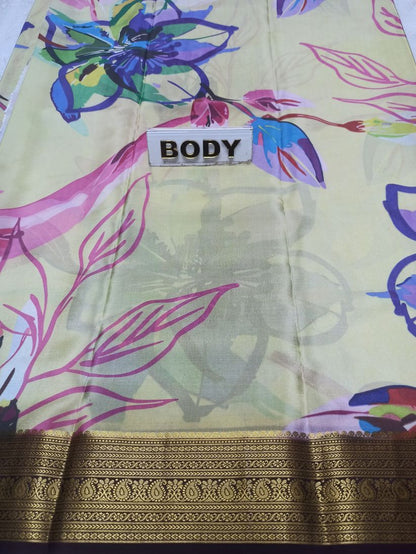 Pure Mysore Silk Saree