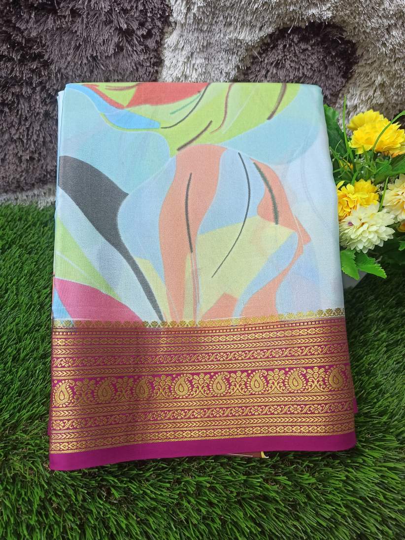 Pure Mysore Silk Saree