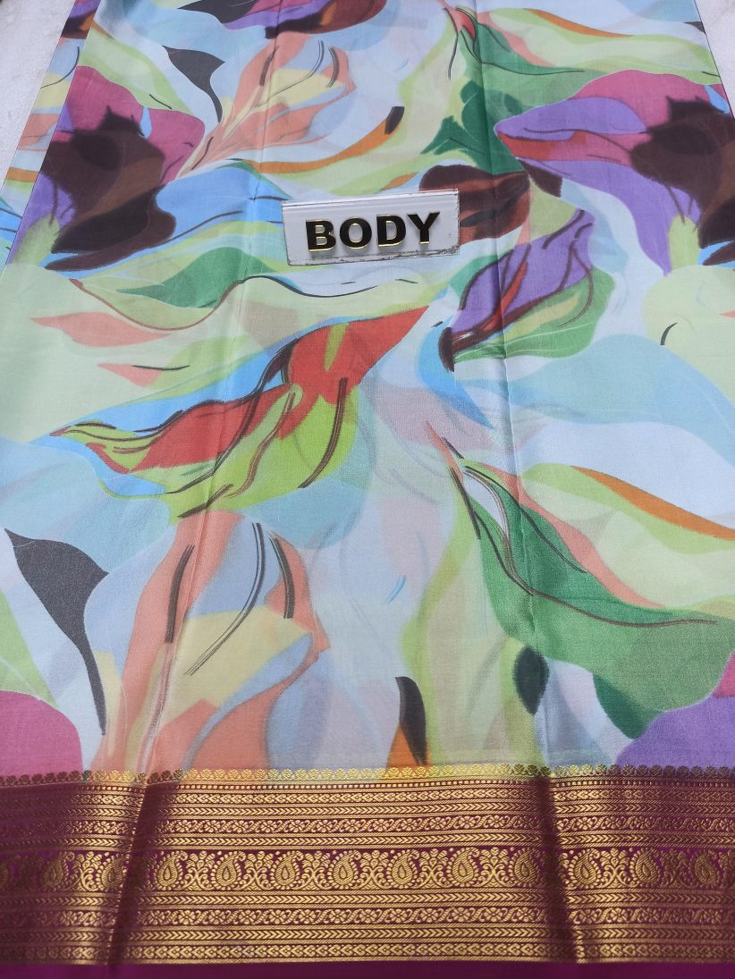 Pure Mysore Silk Saree