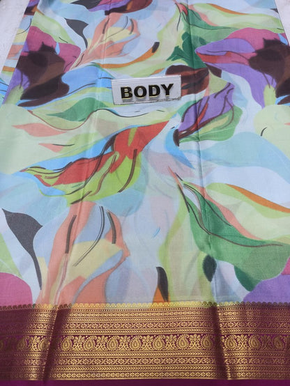 Pure Mysore Silk Saree