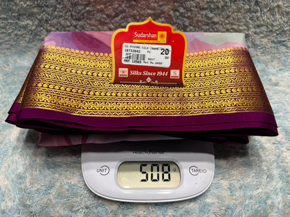 Pure Mysore Silk Saree.