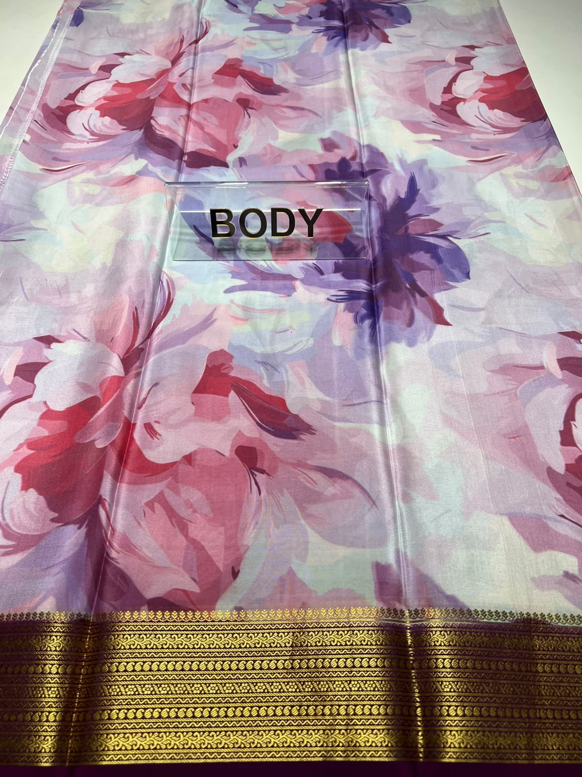 Pure Mysore Silk Saree.