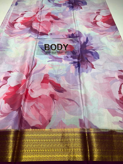 Pure Mysore Silk Saree.