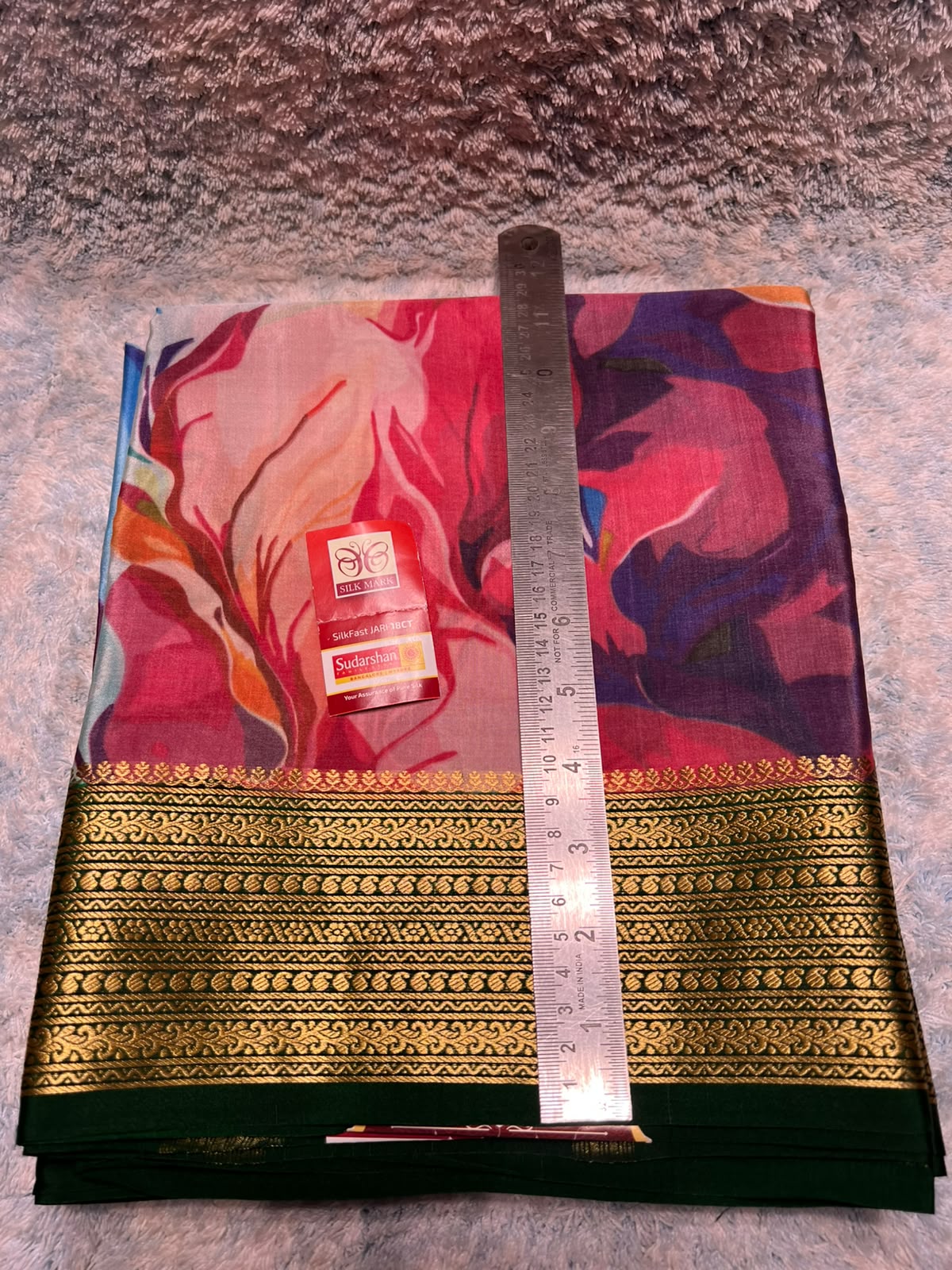 Pure Mysore Silk Saree.
