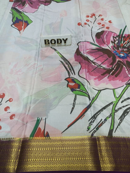 Pure Mysore Silk Saree