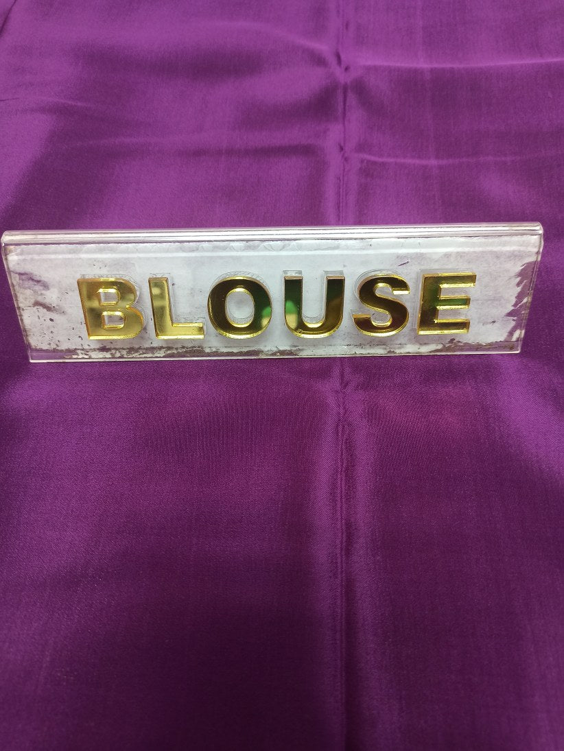 Pure Mysore Silk Saree