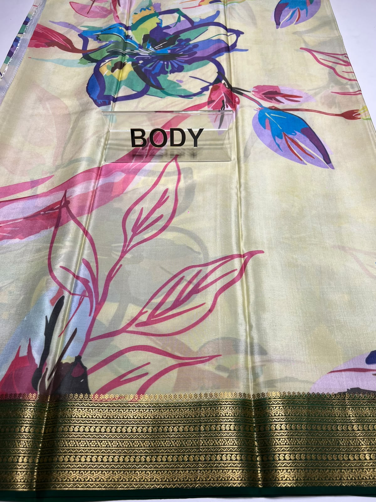 Pure Mysore Silk Saree.