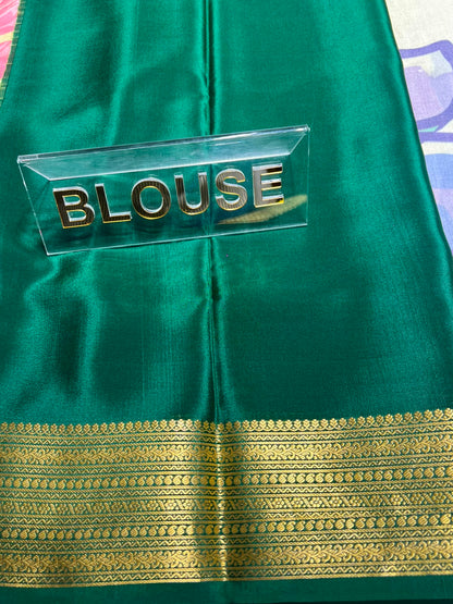 Pure Mysore Silk Saree.