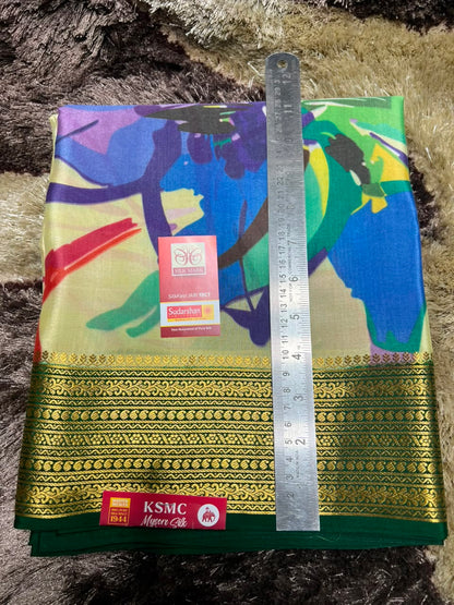 Pure Mysore Silk Saree.