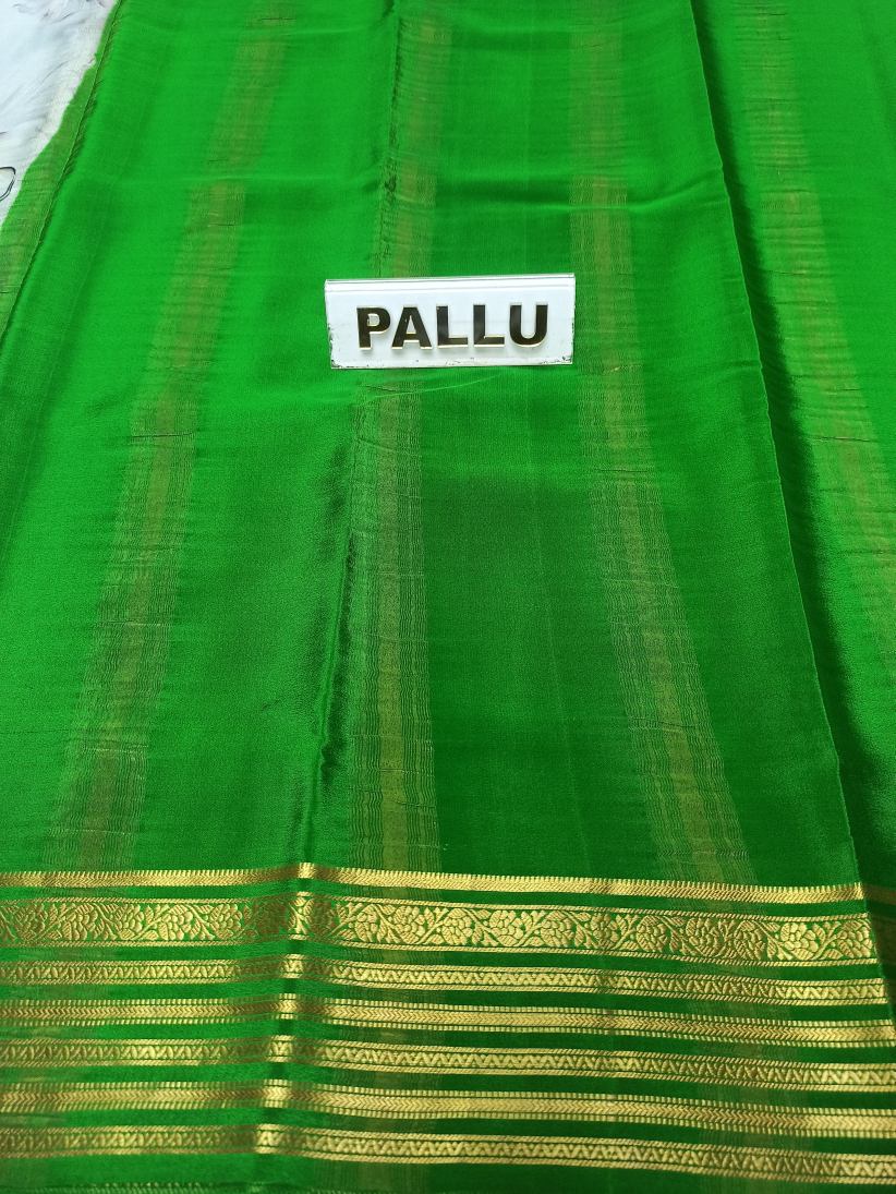 Pure Mysore Silk Saree