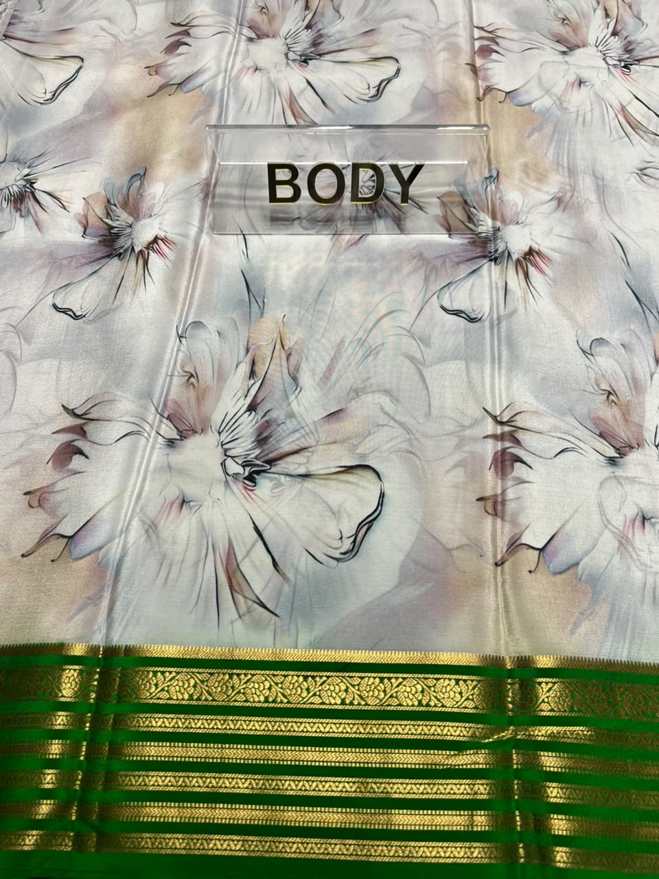 Pure Mysore Silk Saree.