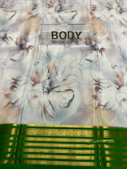 Pure Mysore Silk Saree.