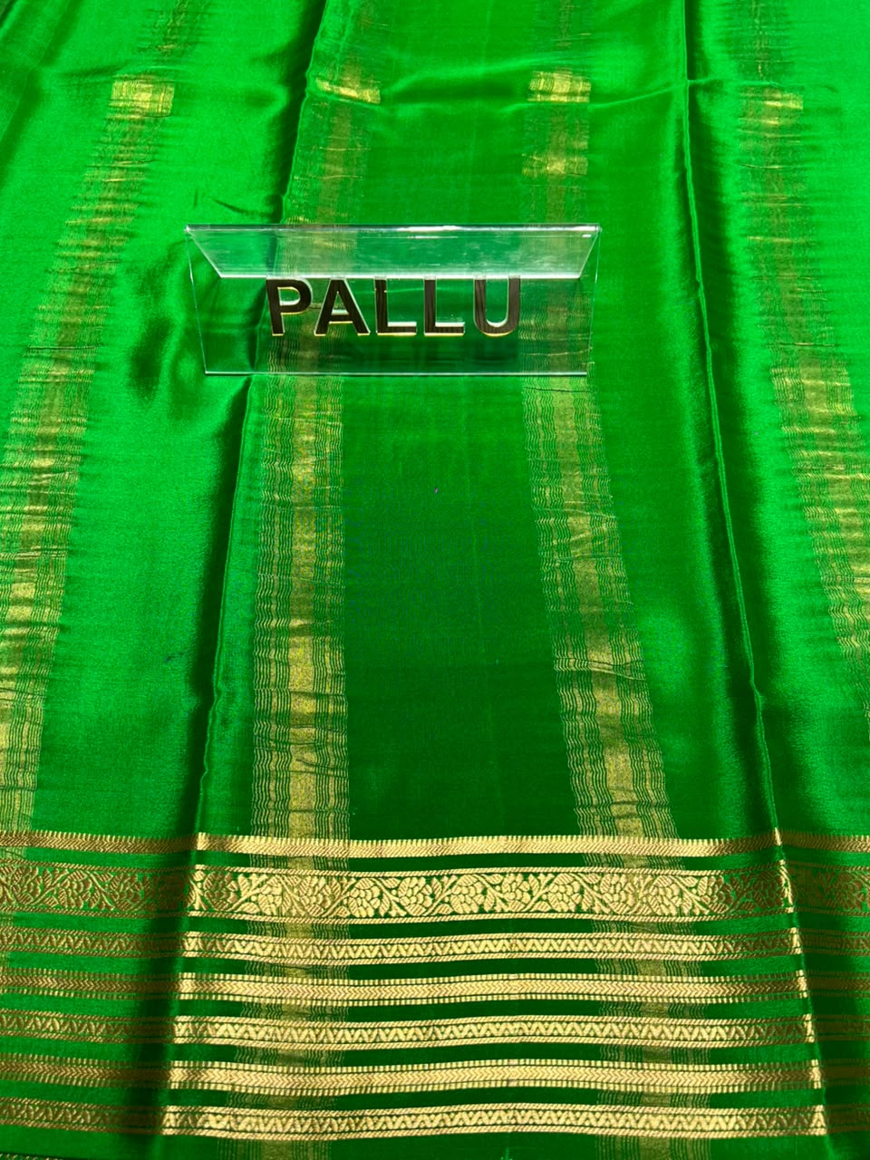 Pure Mysore Silk Saree.