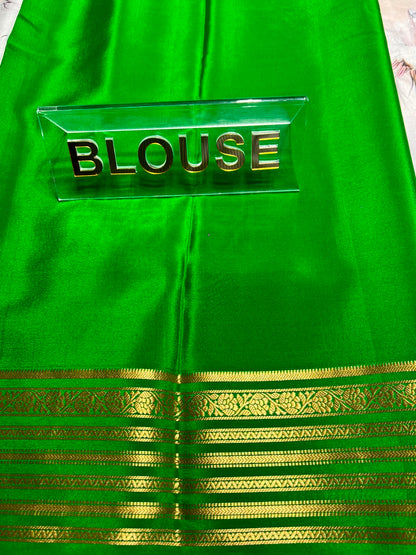 Pure Mysore Silk Saree.